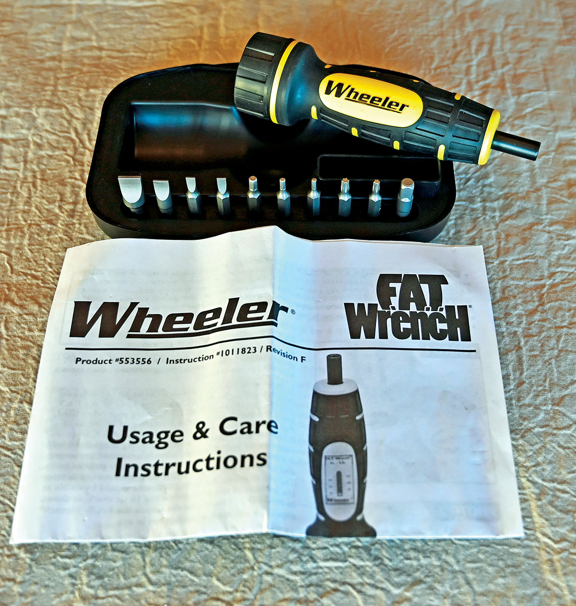 A Wheeler F.A.T. Torque Wrench.